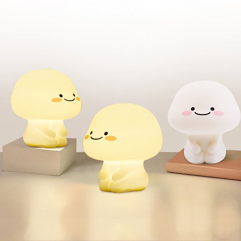 Veilleuse bébé LED mignonne en silicone