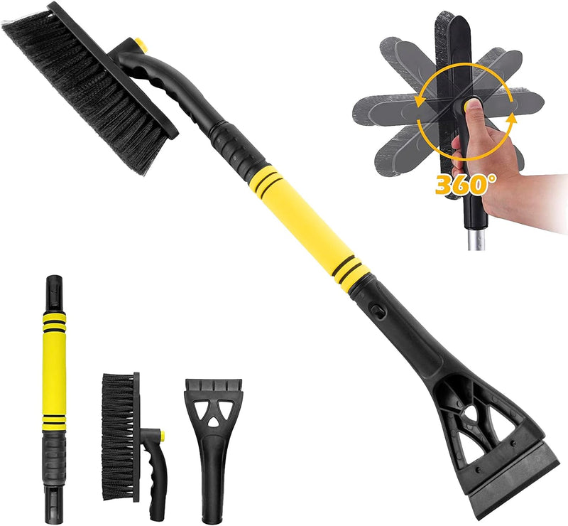 Brosse à neige et grattoir à glace 