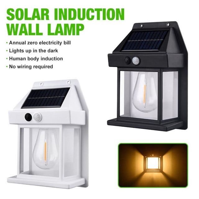 Nouvelle lampe murale solaire d'extérieur 2024