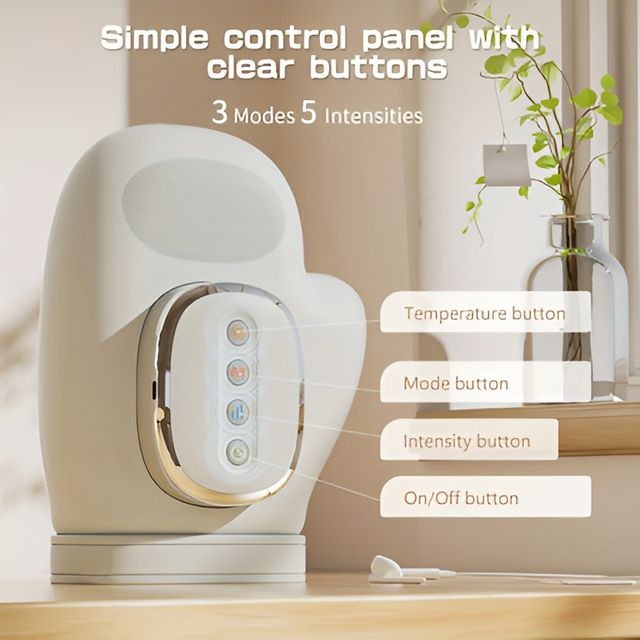Appareil de massage des mains Relivio avec thérapie par compression thermique