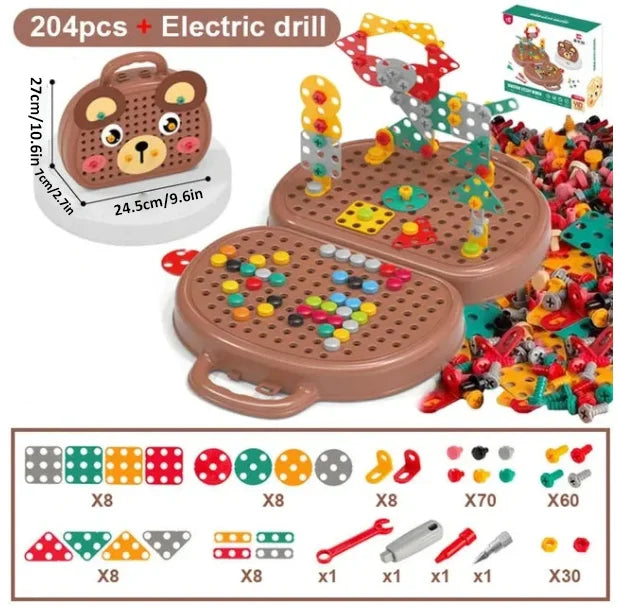 Boîte à outils de jeu magique Montessori