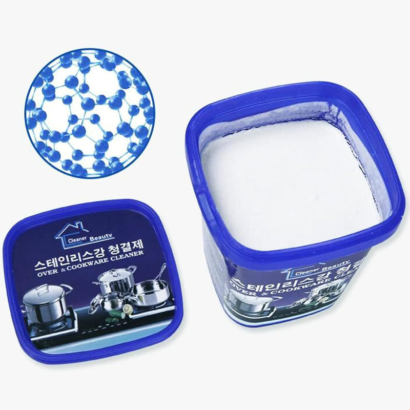 Pâte de nettoyage pour acier inoxydable