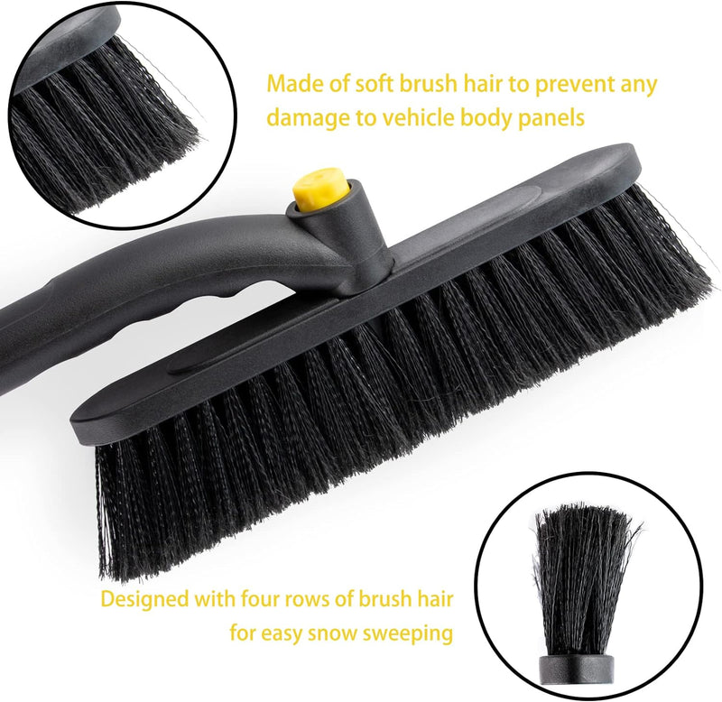 Brosse à neige et grattoir à glace 