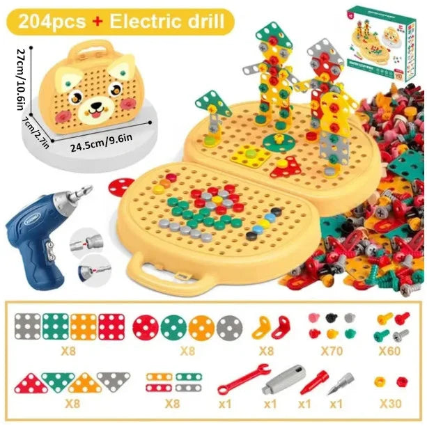 Boîte à outils de jeu magique Montessori
