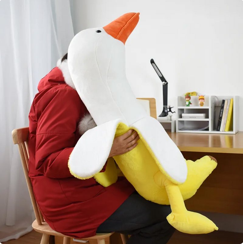 Peluche Canard à l'intérieur d'une banane