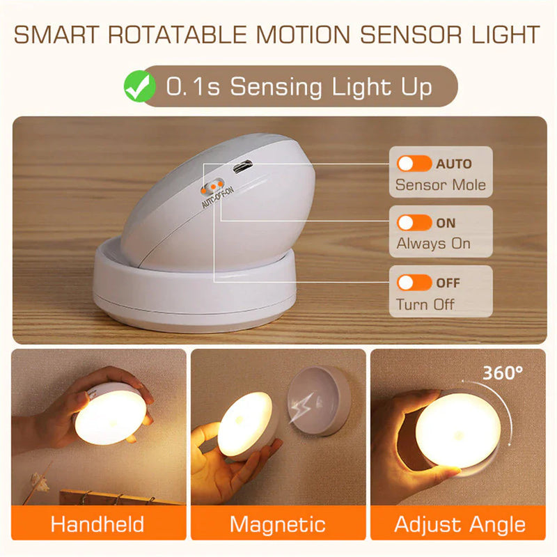 Lampe à détecteur de mouvement RevoGlow 360° 