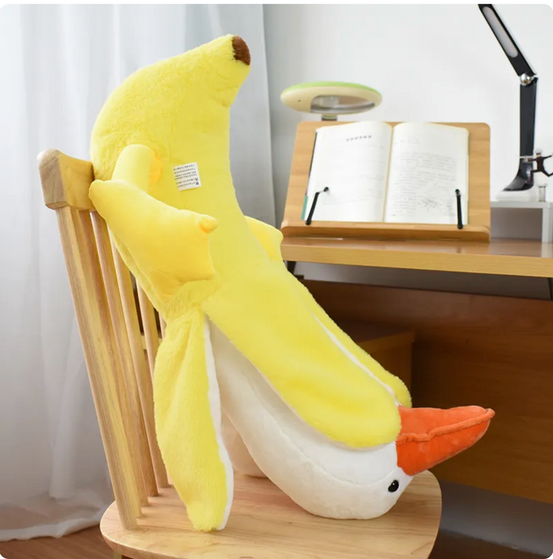 Peluche Canard à l'intérieur d'une banane