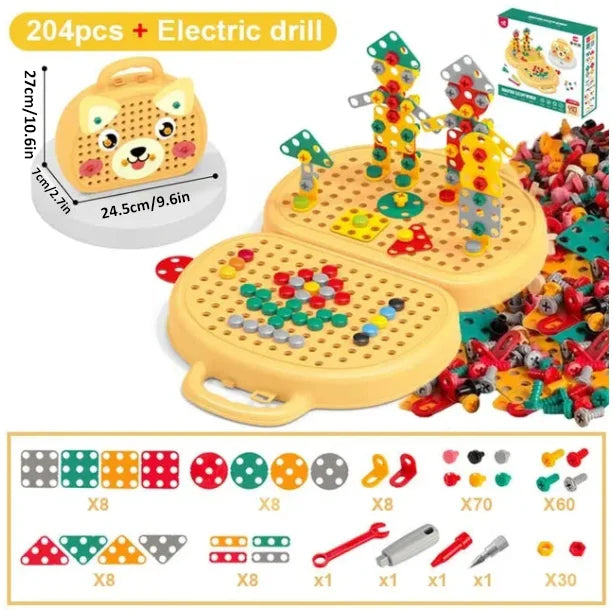 Boîte à outils de jeu magique Montessori