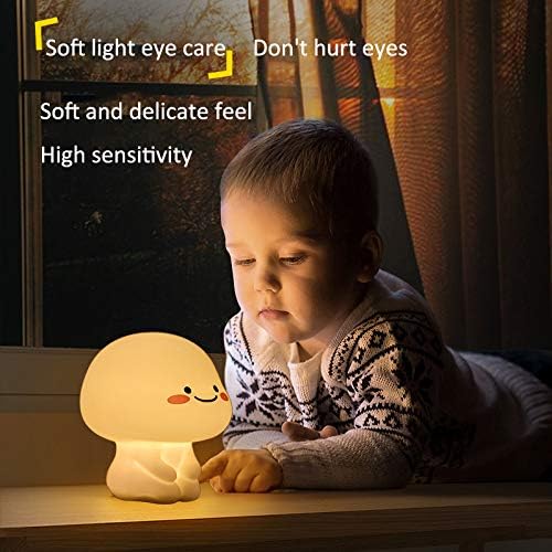 Veilleuse bébé LED mignonne en silicone