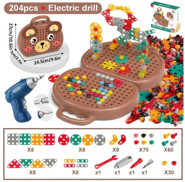 Boîte à outils de jeu magique Montessori