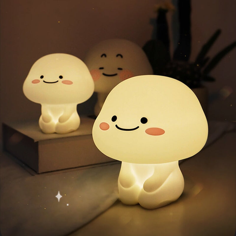 Veilleuse bébé LED mignonne en silicone