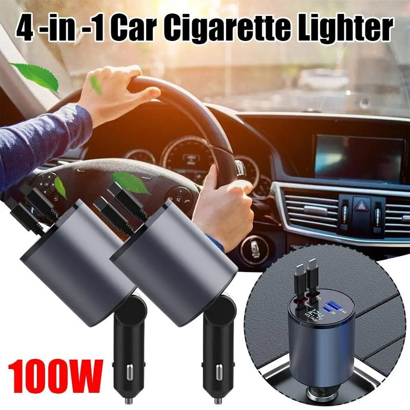 Chargeur de téléphone USB ultra rapide pour voiture