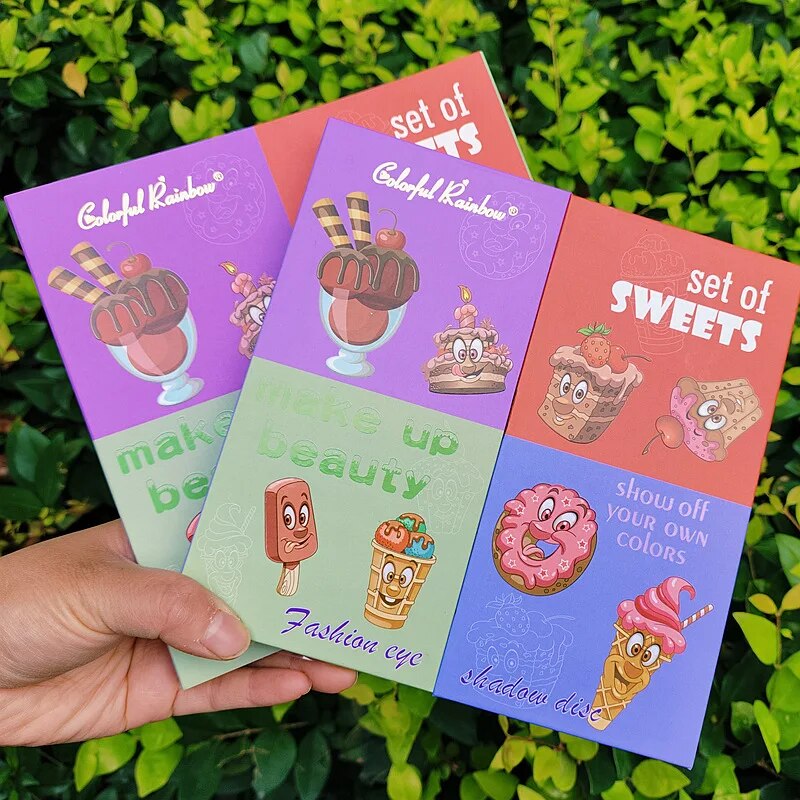 72 Ombres à paupières colorées 