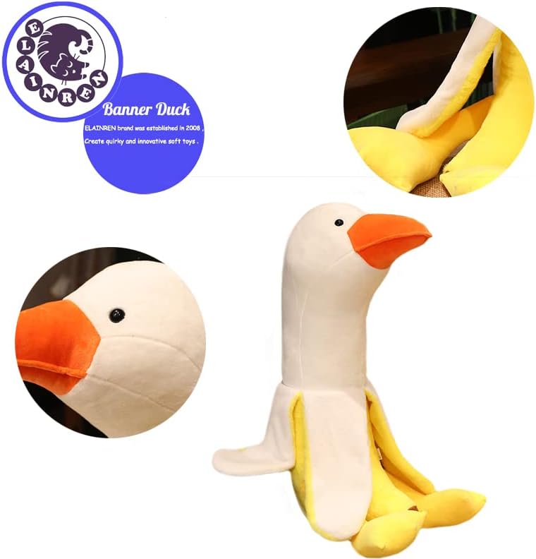 Peluche Canard à l'intérieur d'une banane