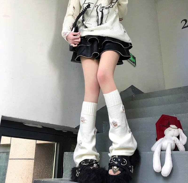 Chaussettes guêtres Lolita Charm 