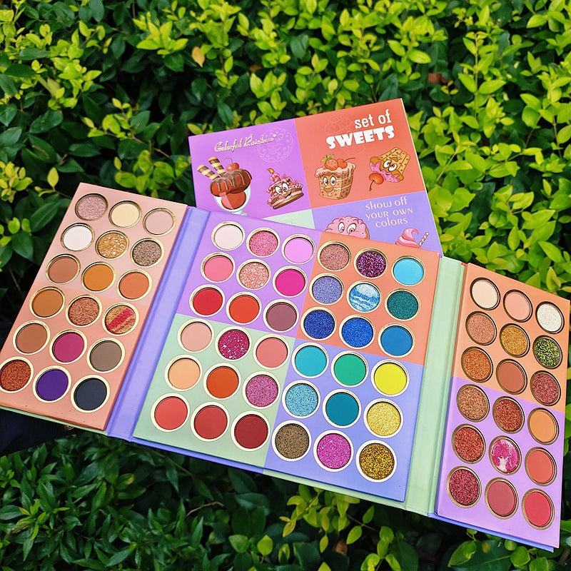 72 Ombres à paupières colorées 