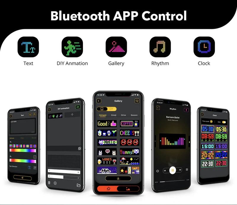 GlowSync LED Matrix Panel
