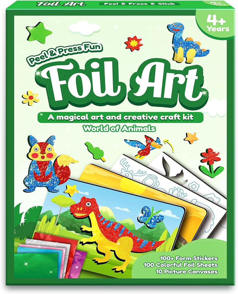 Activité manuelle de dessin sur papier aluminium pour enfants