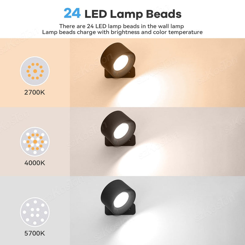 GlowEase™ - La solution d'éclairage ambiant sans fil par excellence