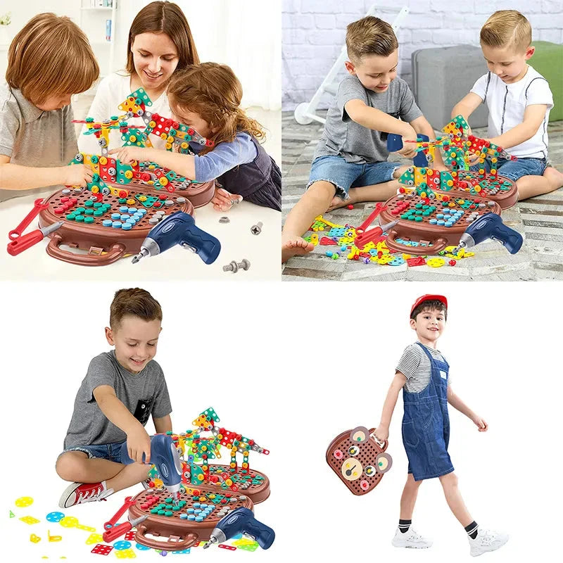 Boîte à outils de jeu magique Montessori