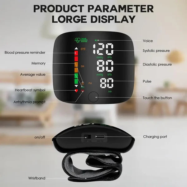 CardioShield™ - Take Charge Instantly with Clear, Trusted Blood Pressure Readings
