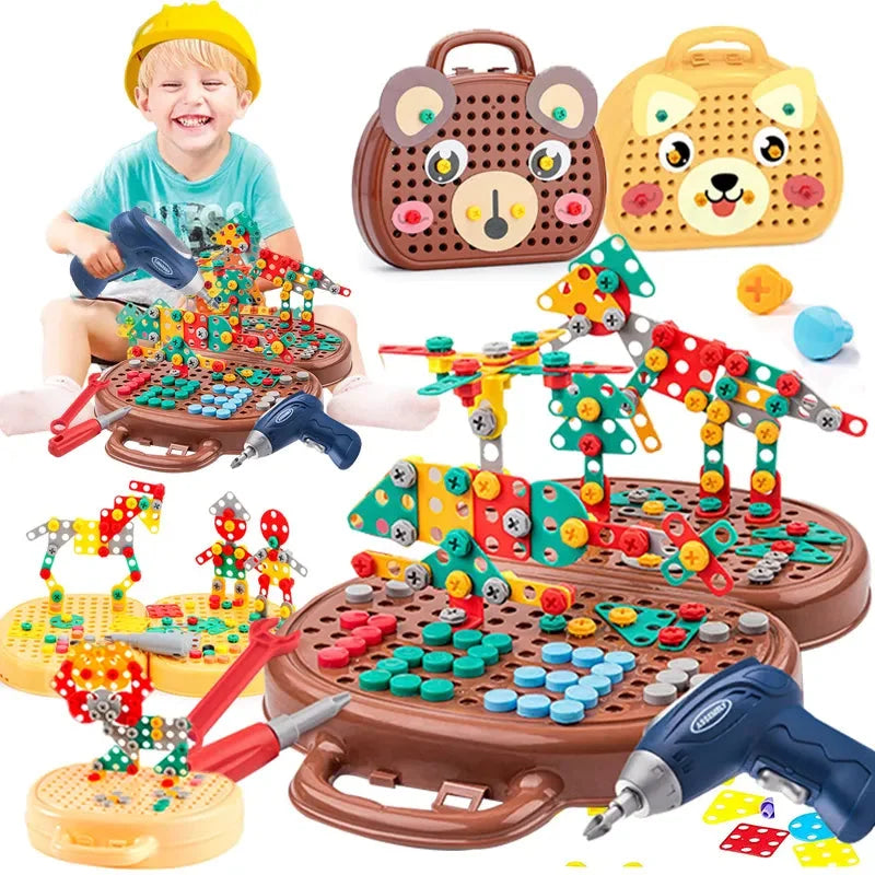 Boîte à outils de jeu magique Montessori