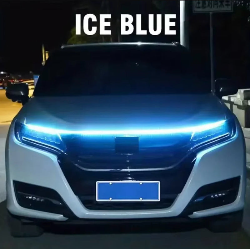 Bande lumineuse LED pour capot