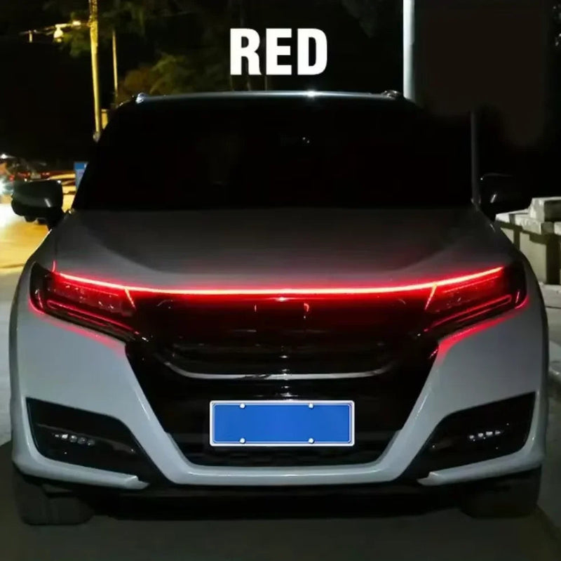 Bande lumineuse LED pour capot