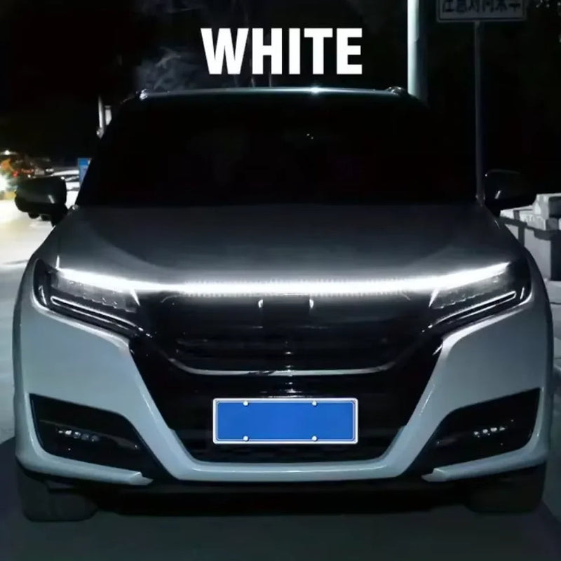 Bande lumineuse LED pour capot
